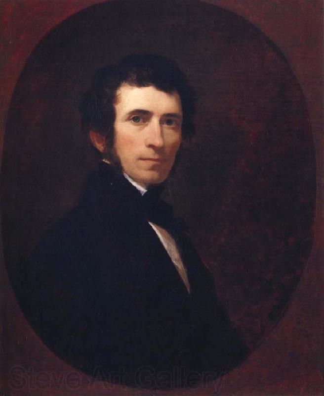 Asher Brown Durand Self-Portrait Spain oil painting art